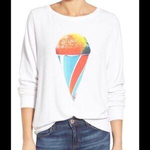 WildFox "BrainFreeze" Baggy Beach Jumper Small
